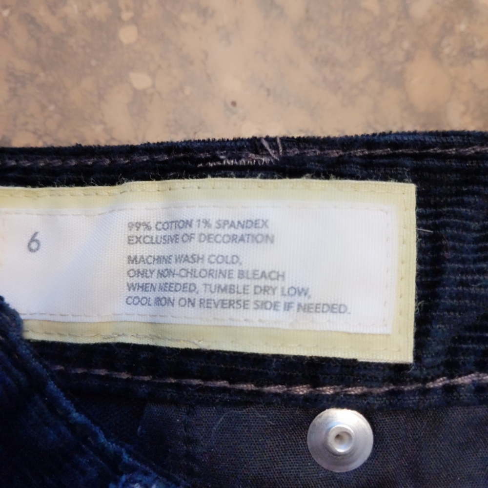 LOFT Corduroy Original Boot cut Jeans Pants size 6 - Picture 8 of 11